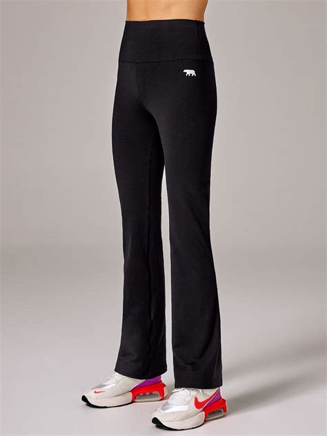 yoga pants and flared leggings running bare activewear