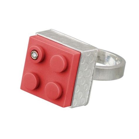 Lego Ring With Diamond Lego Jewelry Fashion Jewelry Jewelry