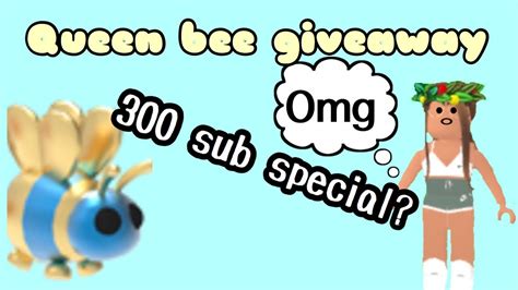 The mega neonversion cycles through pink, magenta, white, blue, and purple on its antennae, stinger, stripes, feet, and wings. Queen bee giveaway adopt me || adopt me legendary giveaway ...