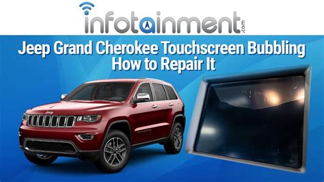 2018+ Jeep Grand Cherokee Screen Bubble Fix - Delamination Repair 