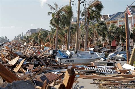 Photos Hurricane Michael Leaves Trail Of Destruction