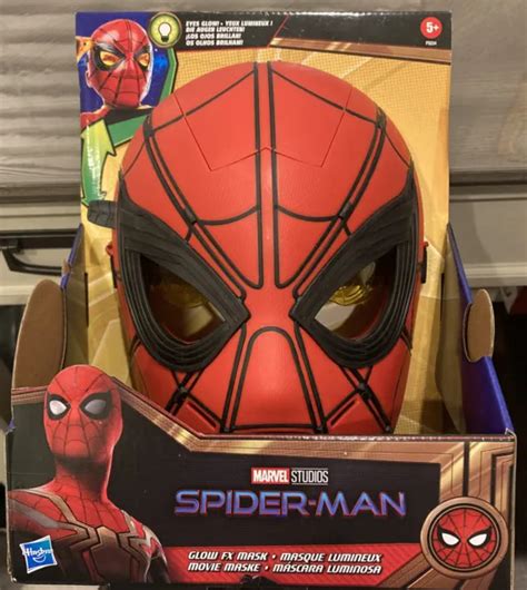 Marvel Studios Spider Man Glow Fx Mask Hasbro Disney 2021 Eyes Glow