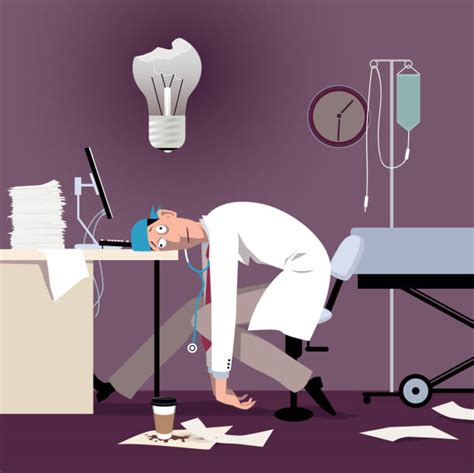 Nurse Burnout Illustrations Royalty Free Vector Graphics And Clip Art