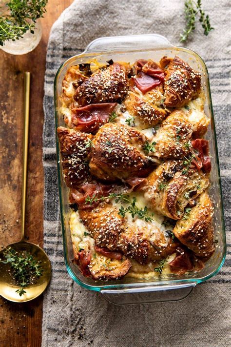 ham and cheese croissant bake half baked harvest