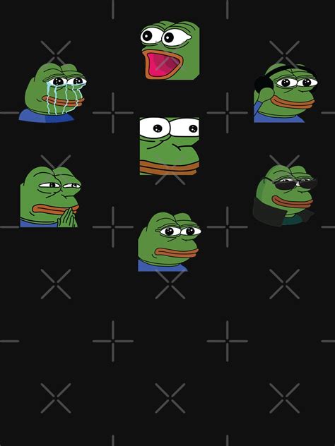 Pepe Twitch Emotes Pack 2 T Shirt For Sale By Olddannybrown