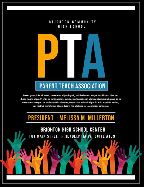 Free Pta Flyer Templates