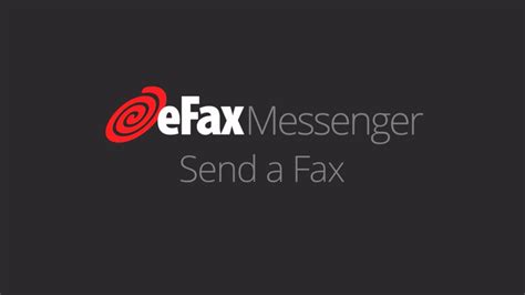 Efax Messenger Send A Fax Youtube