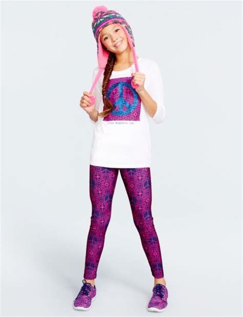Print Perfect Leggings Girls Activewear Clothes Shop Justice Girls Sports Clothes Girls