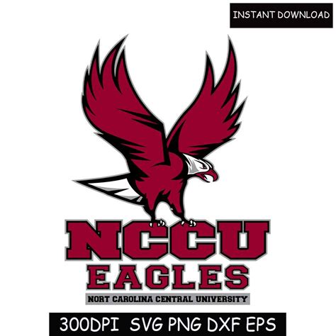 Nccu Eagles Svg North Carolina Central University Inspired Inspire