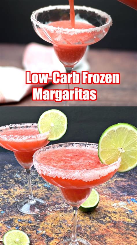 How much alcohol can i drink? Keto Low-Carb Skinny Frozen Strawberry Margarita Cocktails ...