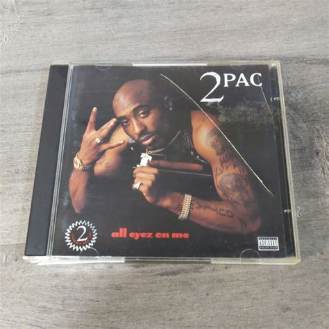 2pac All Eyez On Me 2 Cd 19951996 Death Row Records Tupac Original