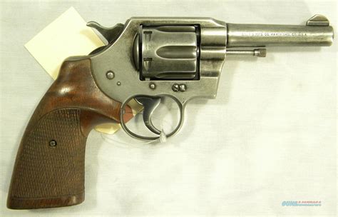 Colt Official Police 38 Special Revolver Post For Sale