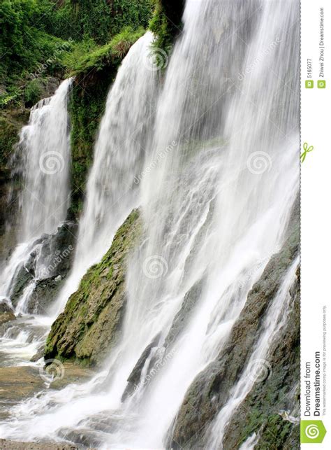 Waterfall Stock Image Image Of Fresh Freshness Landscape 5165077