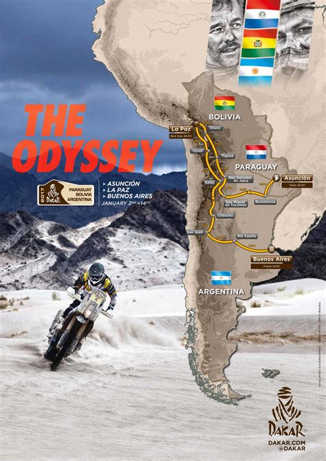 2017 Dakar Rally Route Revealed Asphalt And Rubber