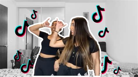 Learning Tik Tok Dances Ft My Sister Youtube