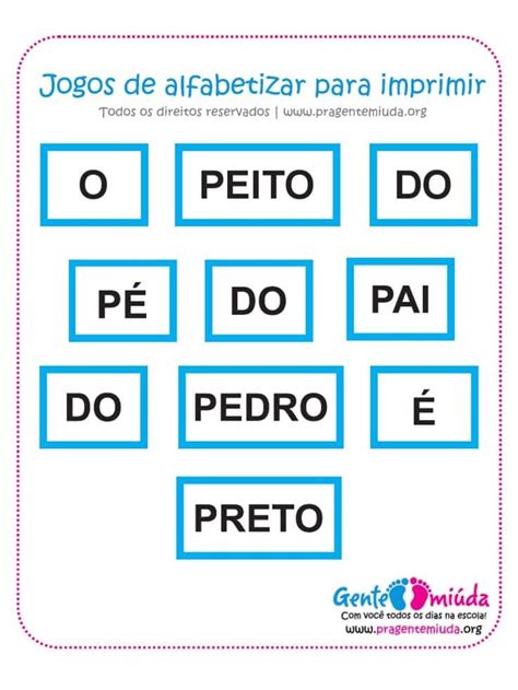 Jogos De Alfabetização Para Imprimir Latin Pdf