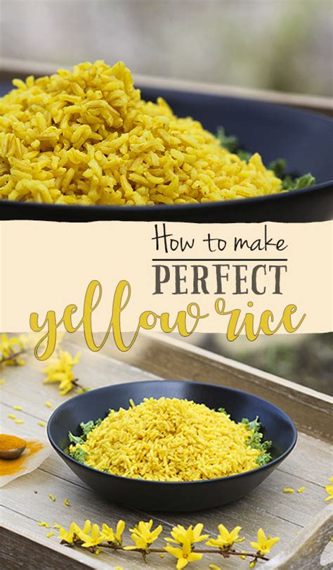 Spanish yellow rice is a staple dish for many hispanic cooks. How to make perfect yellow rice with turmeric and brown ...