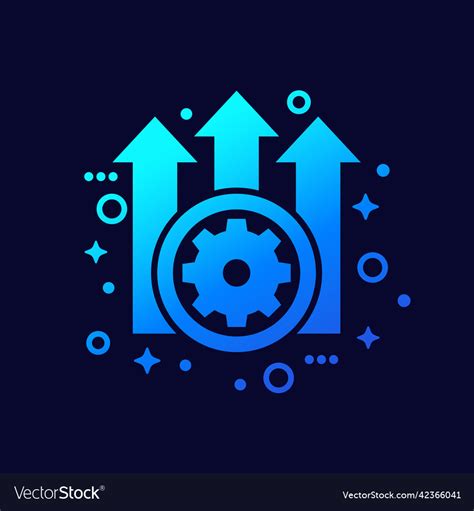Improve Improvement Icon For Web Royalty Free Vector Image