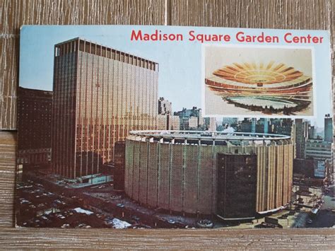 Hobby And Vrije Tijd Ansichtkaart Postkaart Madison Square Garden