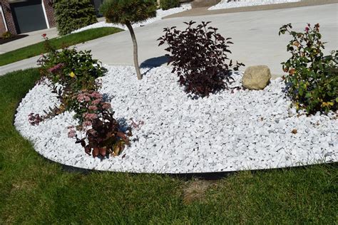 White Marble Indianapolis Decorative Rock Mccarty Mulch