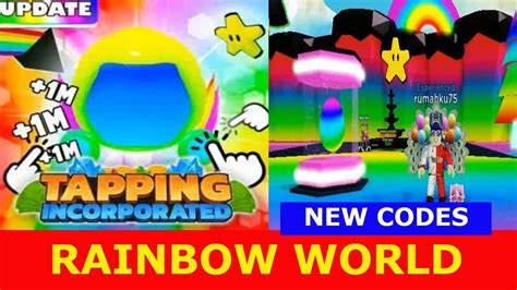 New Update Rainbow World And New Codes New Secret Pets In Egg