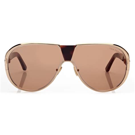 Tom Ford Vincenzo Sunglasses Pilot Sunglasses Brown Sunglasses Tom Ford Eyewear Avvenice
