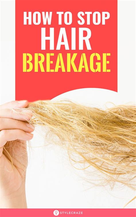 How To Stop Hair Breakage 15 Natural Remedies Stop Hair Breakage