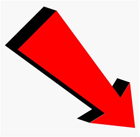 Arrow Red Youtube Red Arrow Clickbait Hd Png Download Kindpng