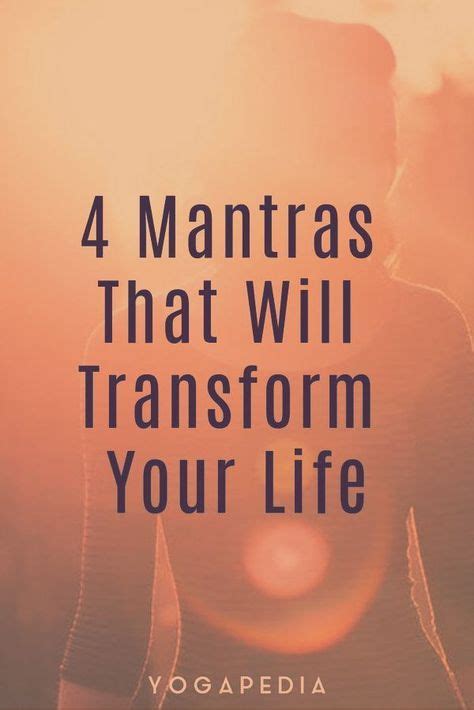 4 Mantras That Will Transform Your Life In 2020 Transcendental