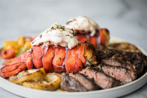 My tastes are fairly simple…. Steak And Lobster Menu Ideas / Lobster Steak Recipes 6 Lobster Steak Meal Ideas - The tenderest ...