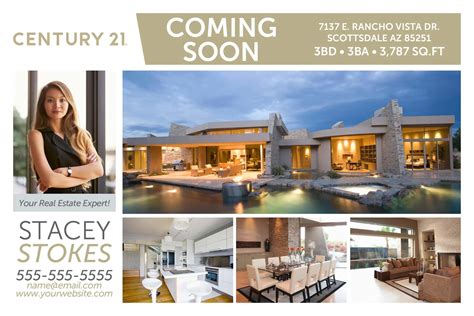 Real Estate Coming Soon Postcards by Wise Pelican