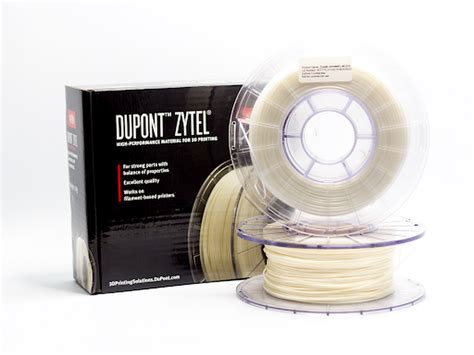 Dupont Zytel 3d Filament 3d1000fl Nc010 1 75mm 1kg Matterhackers