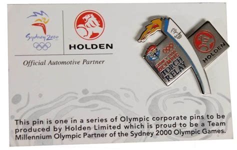 Holden Sydney 2000 Olympic Pin Set