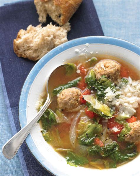 Meatball Soup Recipes Martha Stewart