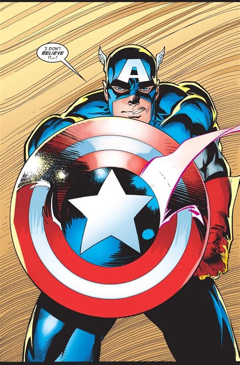 Cap Gets His Sheild Back Cap22 1998 Captain America Comic Art