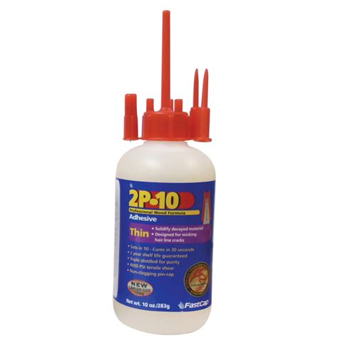 Fastcap 2p 10 Professional Thin 10 Oz Wood Formula Super Glue Adhesive