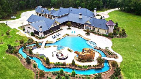 huge mansion with pool