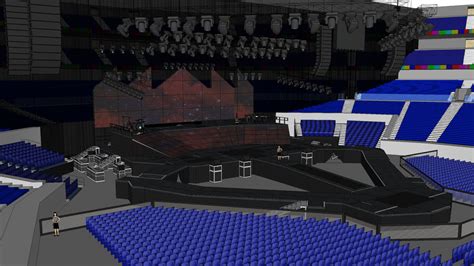 Justin Biebers Purpose World Tour Stage Design 3d Warehouse
