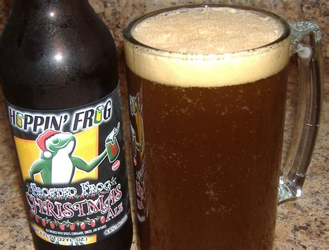 Horror Movies And Beer Hoppin Frog Frosted Frog Christmas Ale