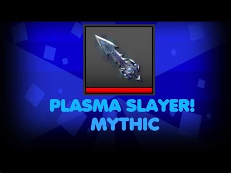 Using The New Plasma Slayer Mythic Knife ROBLOX ASSASSIN YouTube