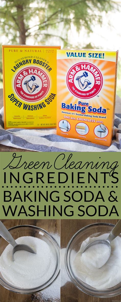 Baking soda vs baking powder: What is the Difference between Washing Soda and Baking ...