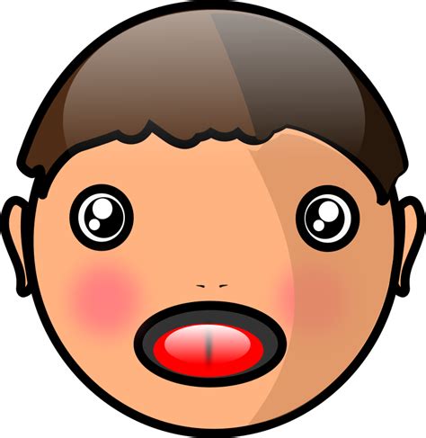 Face Boy Openclipart