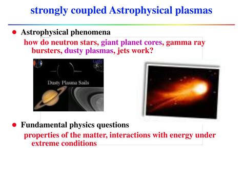 Ppt Experimental Probes Of Strongly Coupled Plasmas Powerpoint
