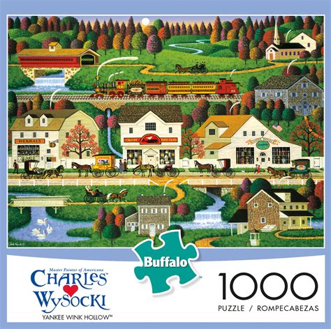 Buffalo Games Charles Wysocki Yankee Wink Hollow 1000 Pieces Jigsaw