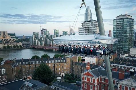 London In The Sky 2018 Trebles With Three Sky High Tables And Three Top