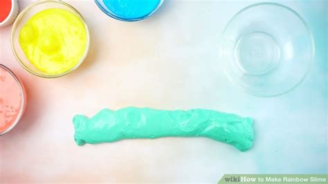 3 Ways To Make Rainbow Slime Wikihow
