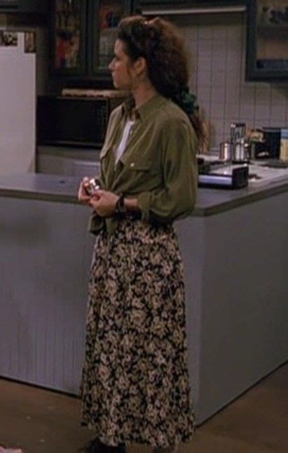 A Classic Curly 90s Elaine Benes As Played By Julia Louis Dreyfuss