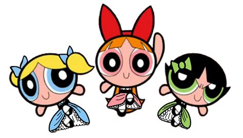 Powerpuff Girls Save The Day In Party Dresses By Jamnetwork Powerpuff