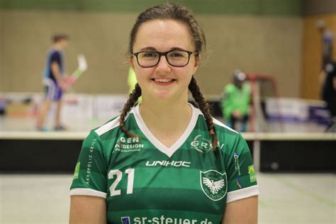 Marie Berger Djk Holzbüttgen Floorball Deutscher Meister 2022