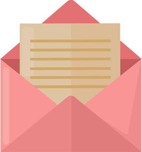 Open Envelope Clipart Free Download Transparent Png Creazilla